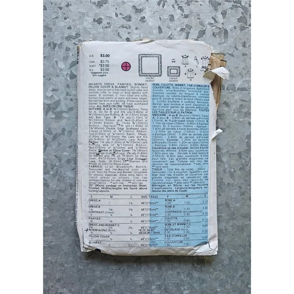 Butterick Pattern Packet - Picture 2 of 3